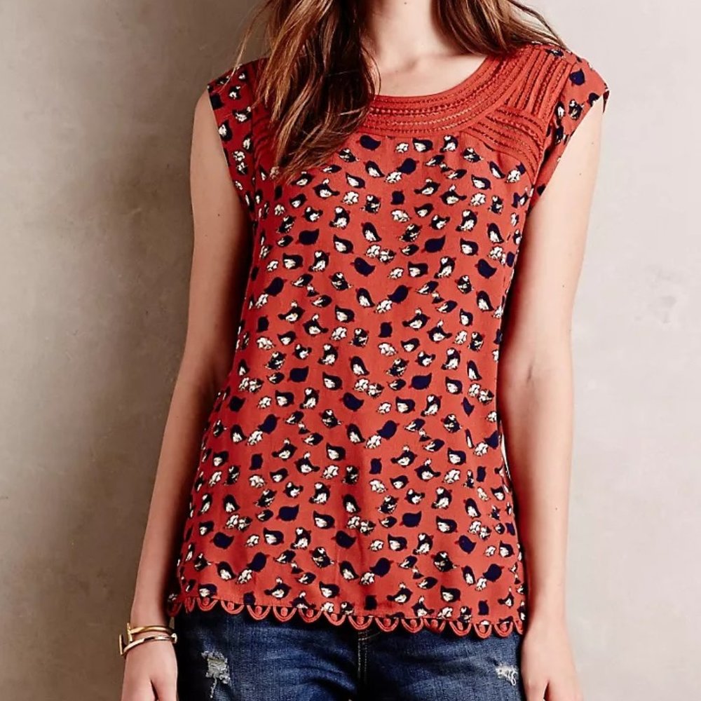 Anthropologie Sanna Blouse Size XS